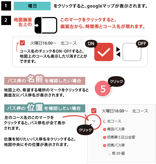 掛川スイミングスクールバス運行エリア