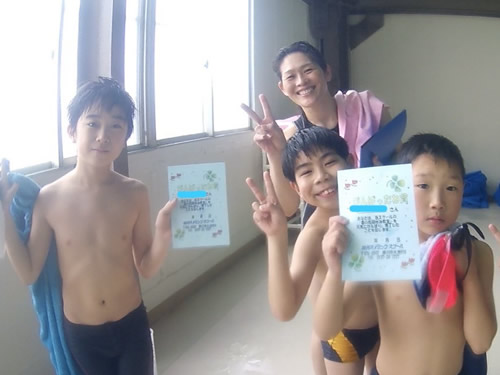 掛川スイミングスクール短期教室